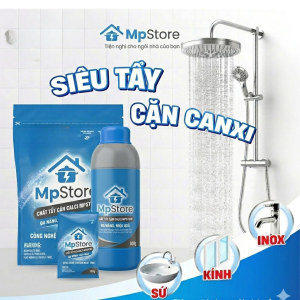 Chất tẩy cặn canxi đa năng MpStore – Sáng bóng như mới